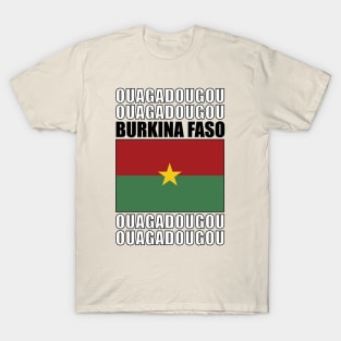 Flag of Burkina Faso T-Shirt